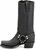 Side view of Double H Boot Womens 11 Inch Harness Boot with Zipper